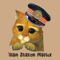 Cat Tama Train Station Master Vintage Hoodie | Teevron