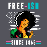 Juneteenth Free Ish Since 1865 Black Vintage Hoodie | Teevron
