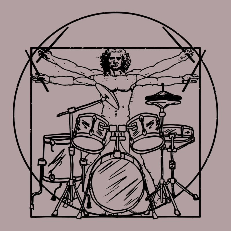 Drums Gift Vintage Hoodie by artisFamous | Teevron
