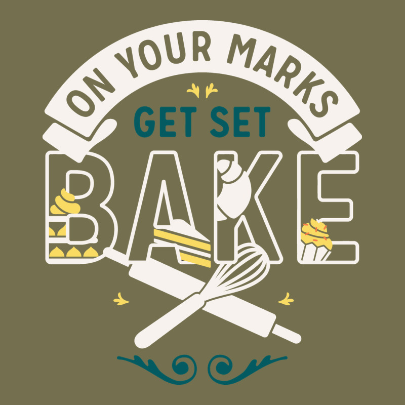 On Your Marks Get Set Bake Vintage Hoodie by artisFamous | Teevron