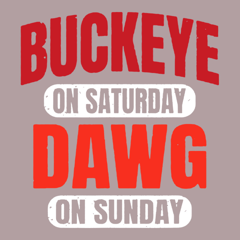Buckeye On Saturday Vintage Hoodie by artisFamous | Teevron