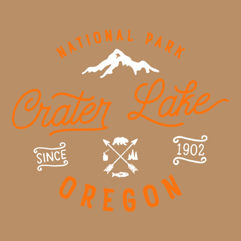 Crater Lake Oregon National Park Vintage Retro Vintage Hoodie by artisFamous | Teevron