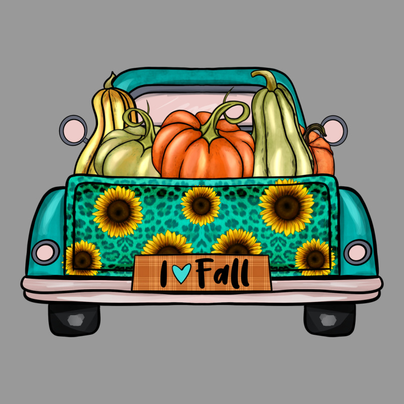 I Love Fall Truck Vintage Hoodie by artisFamous | Teevron