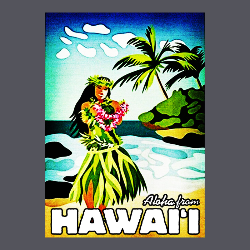 Hawaii Hula Girl Vintage Hoodie by artisFamous | Teevron