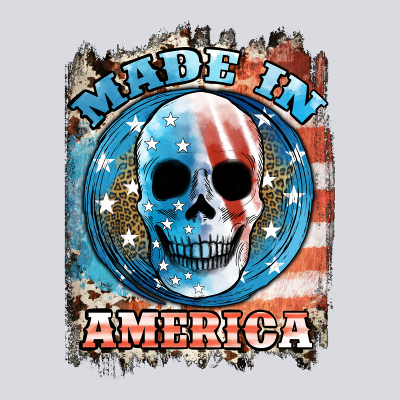 Made In America Skull Zipper Hoodie by JahusDesignShop | Teevron