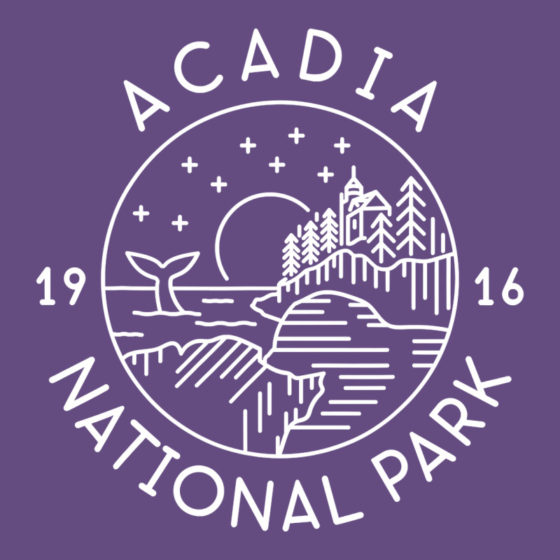 A.ca.di.a National Park 1916 Mai.ne Bar Harbor T Sh Vintage Hoodie by artisFamous | Teevron
