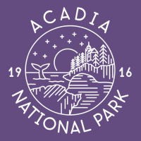 A.ca.di.a National Park 1916 Mai.ne Bar Harbor T Sh Vintage Hoodie | Teevron