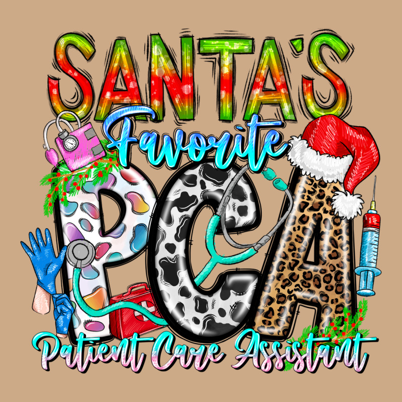 Santas Favorite Pca Patient Care Assistant Vintage Hoodie by CowhideDigitalArt | Teevron