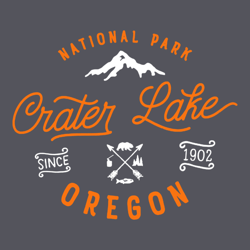 Crater Lake Oregon National Park Vintage Retro Vintage Hoodie by artisFamous | Teevron