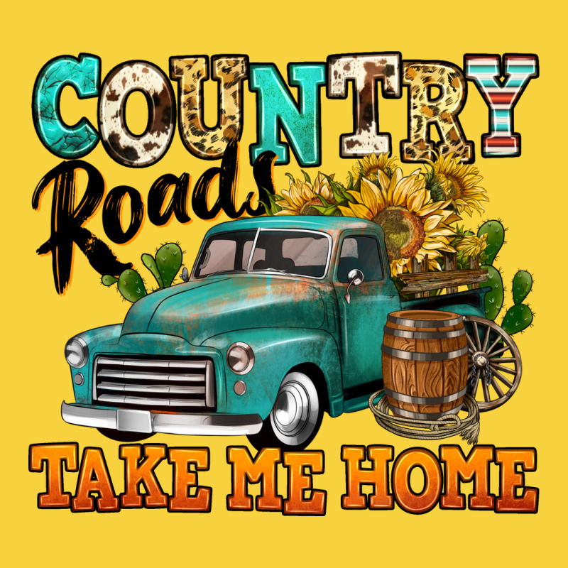Country Roads Take Me Home Vintage Truck Premium Sweatshirt by Jasminsmagicworld | Teevron