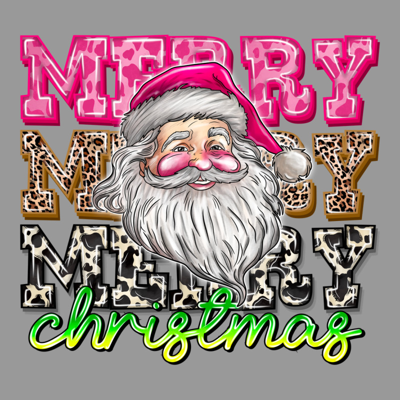 Merry Merry Merry Christmas Vintage Hoodie by CowhideDigitalArt | Teevron