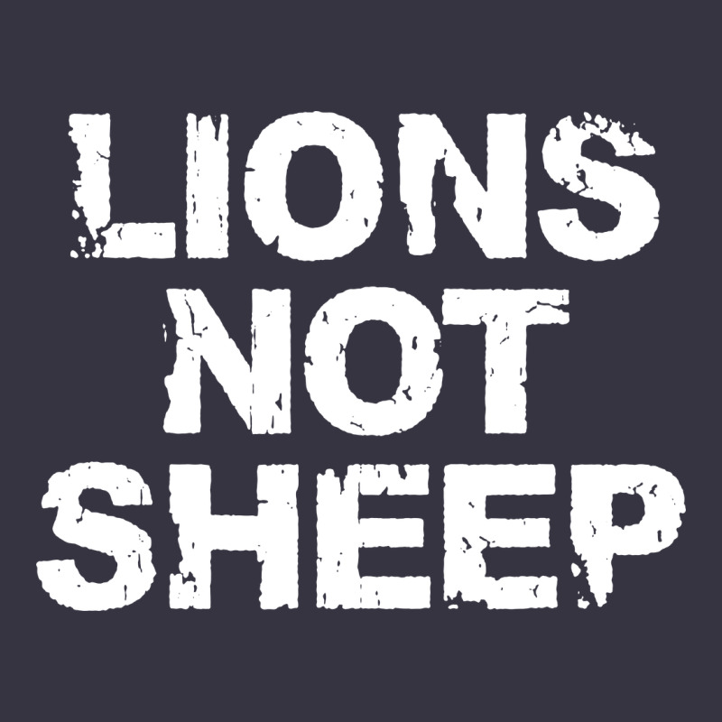 Lions Not Sheep Vintage Hoodie by artisFamous | Teevron