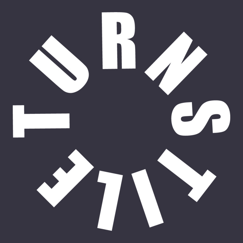 Turnstile White On Black. Vintage Hoodie by artisFamous | Teevron
