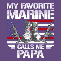 Marine Papa, Gifts My Favorite Marine Calls Me Pa Pa Military Mother Vintage Hoodie | Teevron