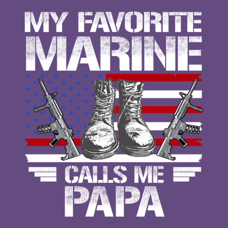 Marine Papa, Gifts My Favorite Marine Calls Me Pa Pa Military Mother Vintage Hoodie by artisFamous | Teevron