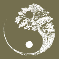 Yin Yang Bonsai Tree Vintage Hoodie | Teevron