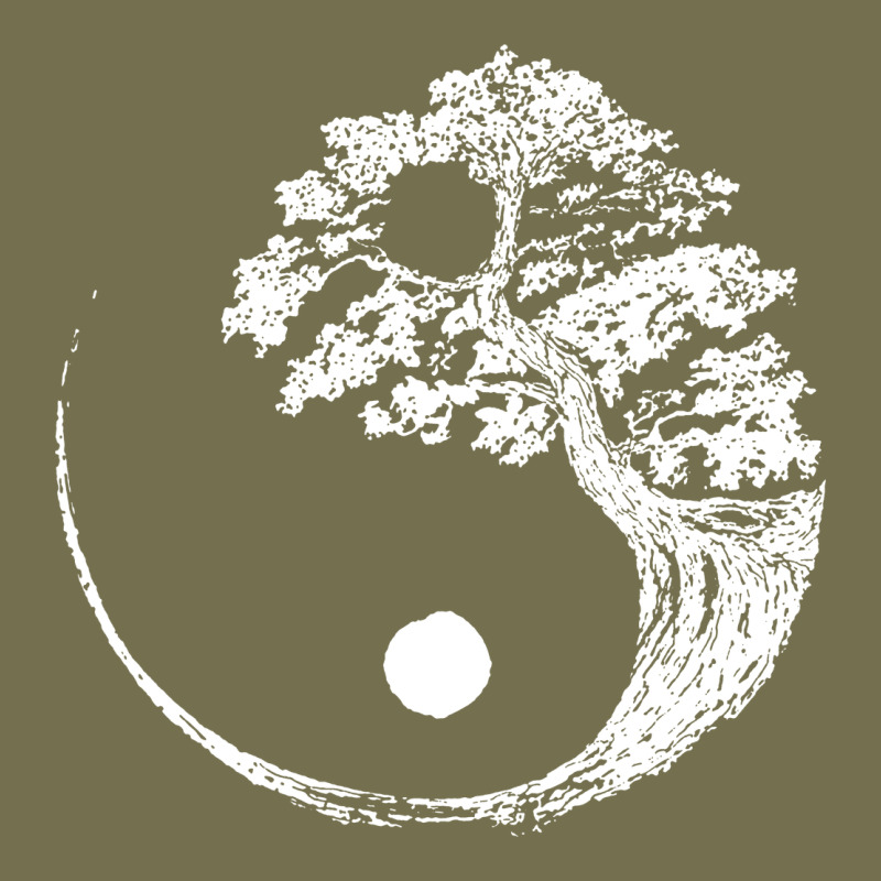 Yin Yang Bonsai Tree Vintage Hoodie by artisFamous | Teevron