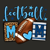 Football Mom Blue Team Color  Mother's Day Heavy Core Tee | Teevron