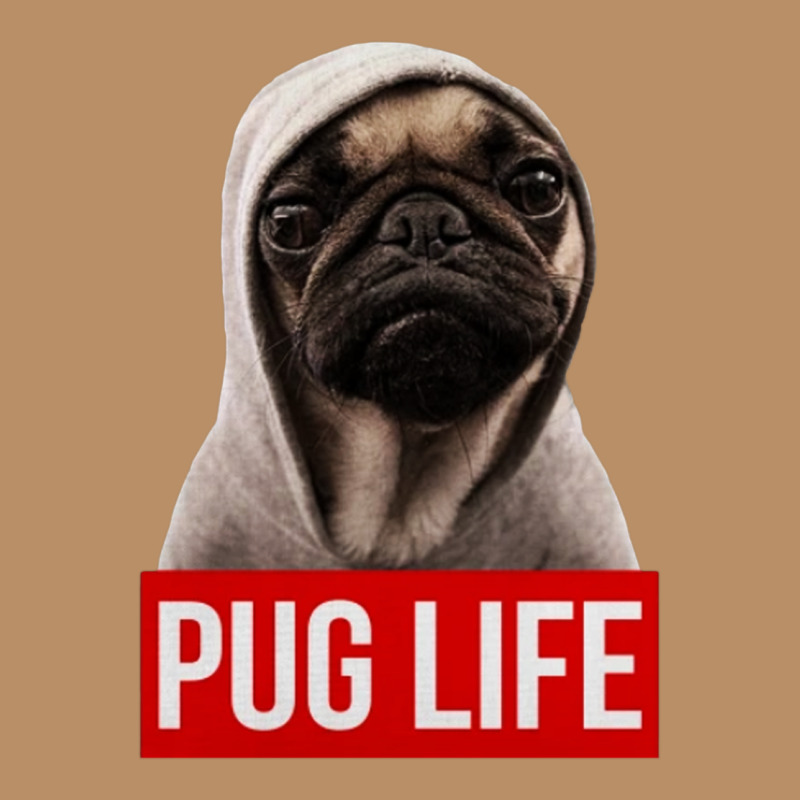 Pug Life Vintage Hoodie by artisFamous | Teevron