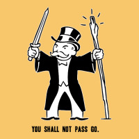 You Shall Not Pass Go Vintage Hoodie | Teevron