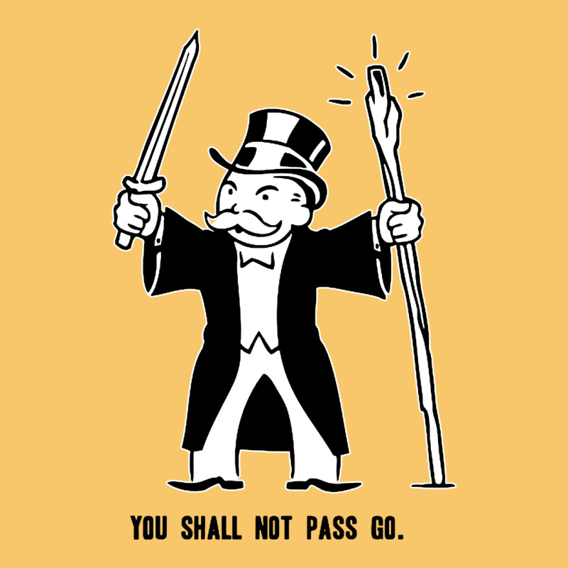 You Shall Not Pass Go Vintage Hoodie by artisFamous | Teevron