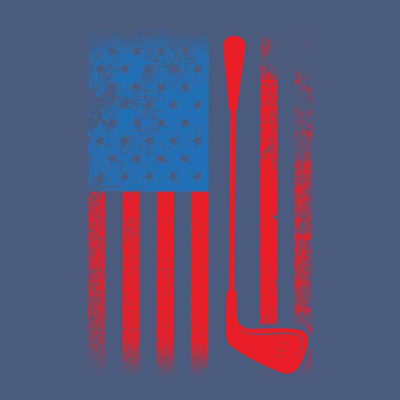 Golf With Usa Flag Vintage Hoodie by artisFamous | Teevron