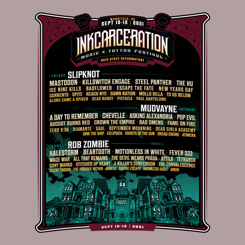 Face Mask Mansfield Ohio Inkcarceration Lineup Vintage Hoodie by artisFamous | Teevron