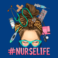 Messy Bun Nurse Life Premium Sweatshirt | Teevron