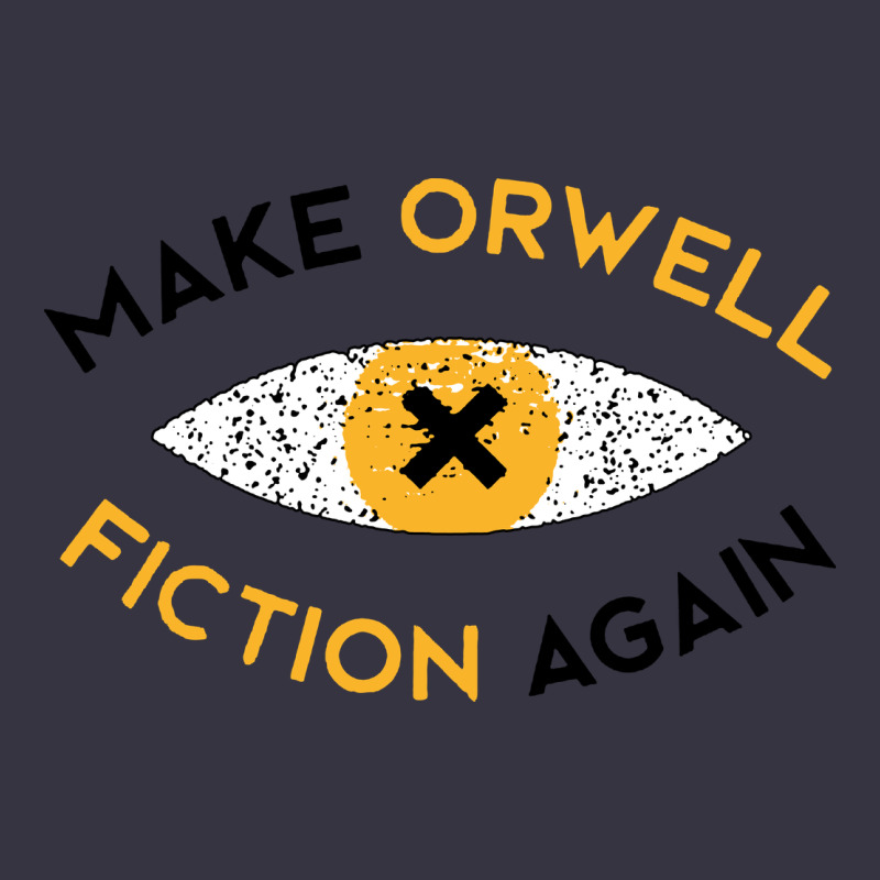 Make Orwell Fiction Again Vintage Hoodie by artisFamous | Teevron