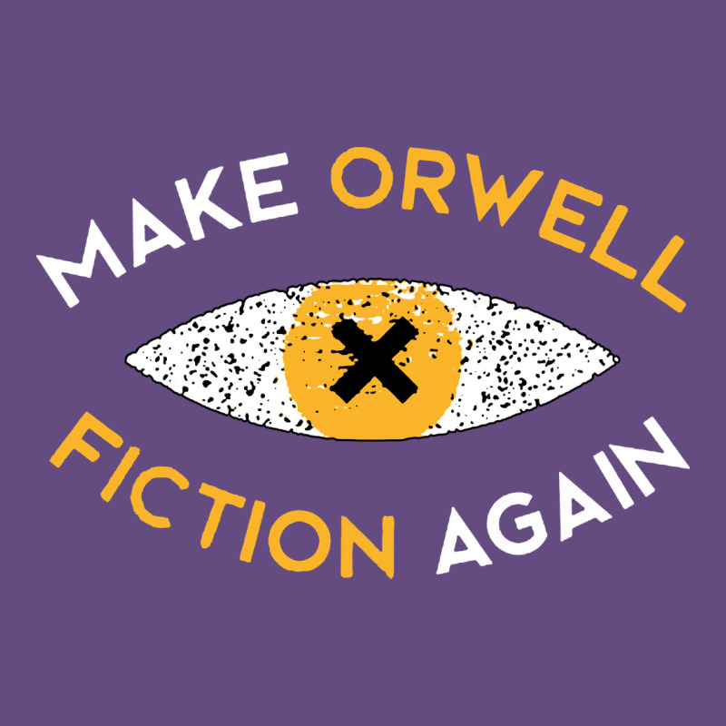 Make Orwell Fiction Again Vintage Hoodie by artisFamous | Teevron