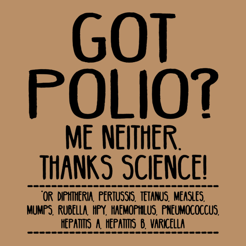 Got Polio Me Neither Thanks Science Vintage Hoodie by artisFamous | Teevron