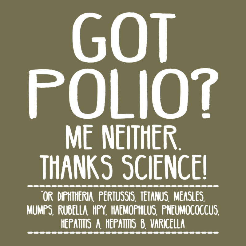 Got Polio Me Neither Thanks Science Vintage Hoodie by artisFamous | Teevron