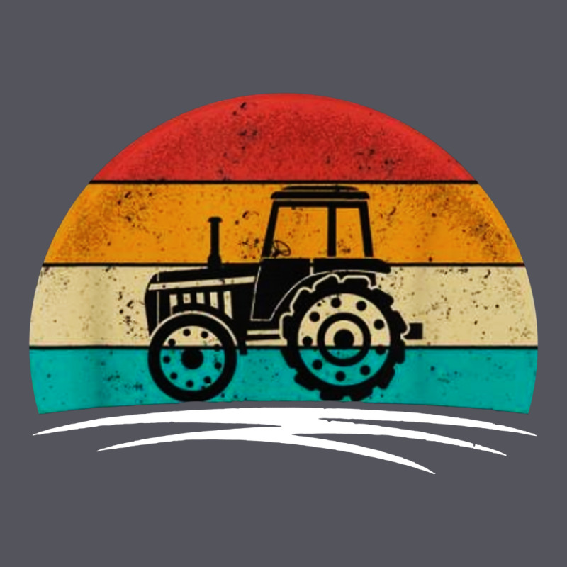 Vintage Tractor Vintage Hoodie by artisFamous | Teevron