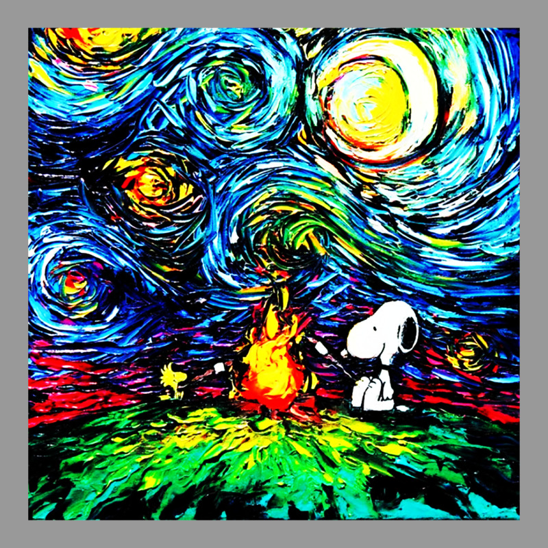 Starry Night Print Van Gogh Parody Vintage Hoodie by artisFamous | Teevron