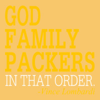 God Family Packers In That Order Vintage Hoodie | Teevron