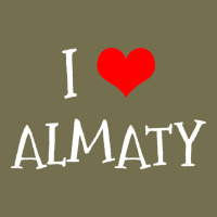 I Love Almaty City Vintage Hoodie | Teevron