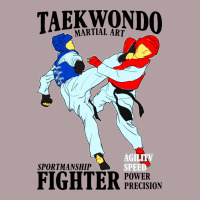 Taekwondo Sport Art Vintage Hoodie | Teevron