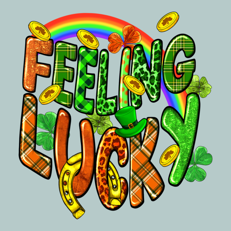 St. Patrick's Day Feeling Lucky Heavy Core Tee by CowGirlArtShop | Teevron