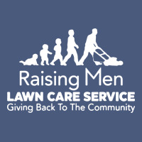 Raising Men Lawn Care Vintage Hoodie | Teevron