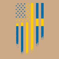 Sweden Swedish Roots American Flag | Canadian Roots Vintage Hoodie | Teevron