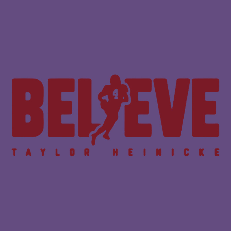 Taylor Heinicke Believe Vintage Hoodie by artisFamous | Teevron