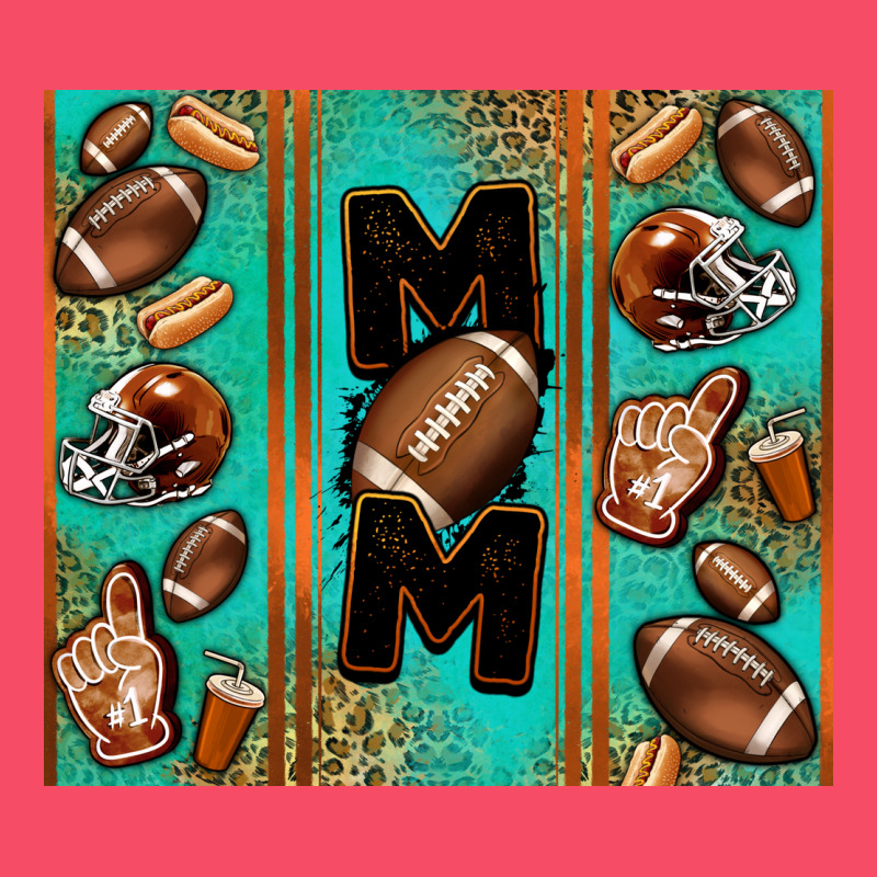 American Football Mom Premium Sweatshirt by Jasminsmagicworld | Teevron