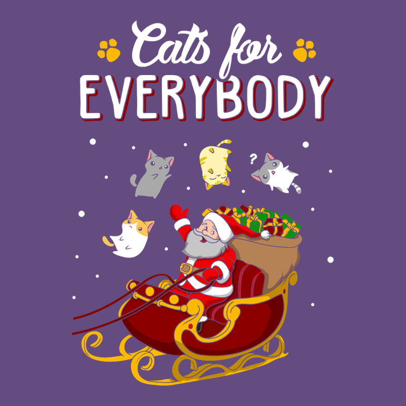 Cats For Everybody Cat Christmas Ugly Christmas Sweatshirt Vintage Hoodie by artisFamous | Teevron