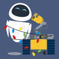 Wall E Eve Christmas Light Wrap Graphic T Shirt Vintage Hoodie | Teevron