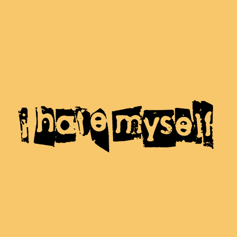 I Hate Myself Vintage Hoodie by artisFamous | Teevron