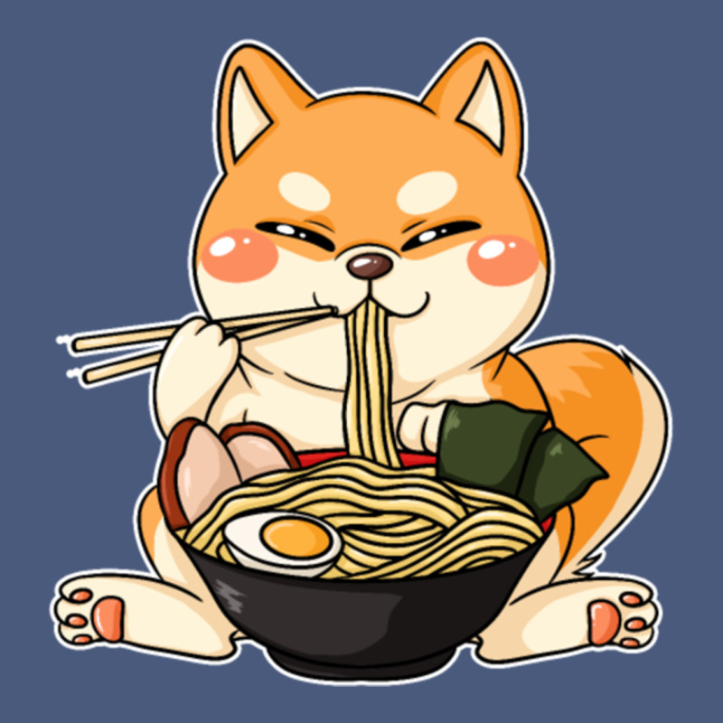 Shiba Inu Dog Ramen Vintage Hoodie by artisFamous | Teevron