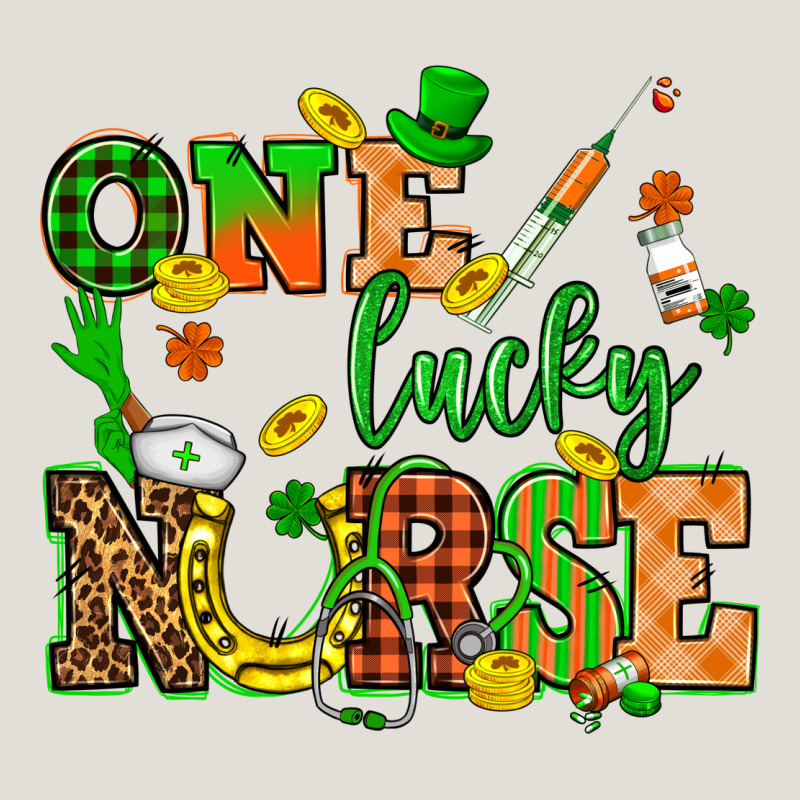 St. Patricks Day One Lucky Nurse Heavy Core Tee by HowdyJamesFarm | Teevron
