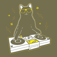 Cat Dj Vintage Hoodie | Teevron
