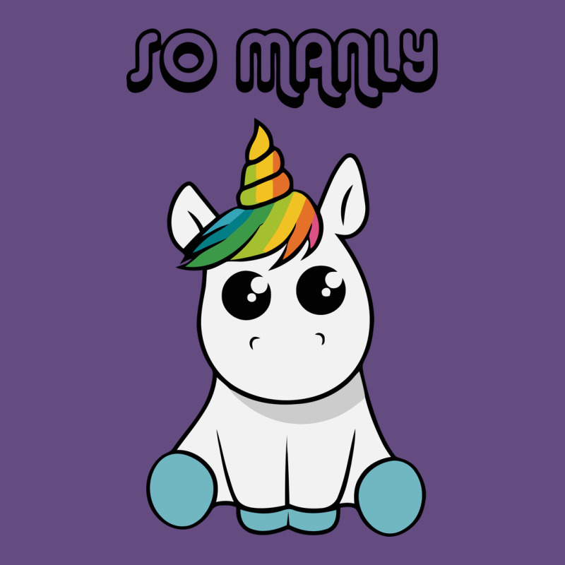 So Manly Funny Unicorn Vintage Hoodie by artisFamous | Teevron