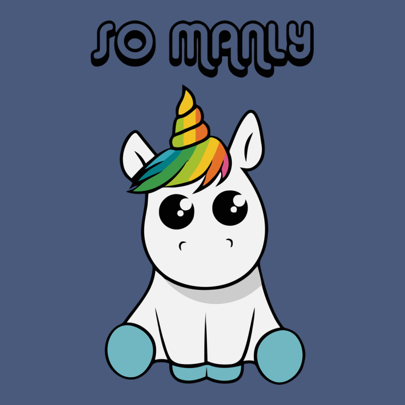 So Manly Funny Unicorn Vintage Hoodie by artisFamous | Teevron